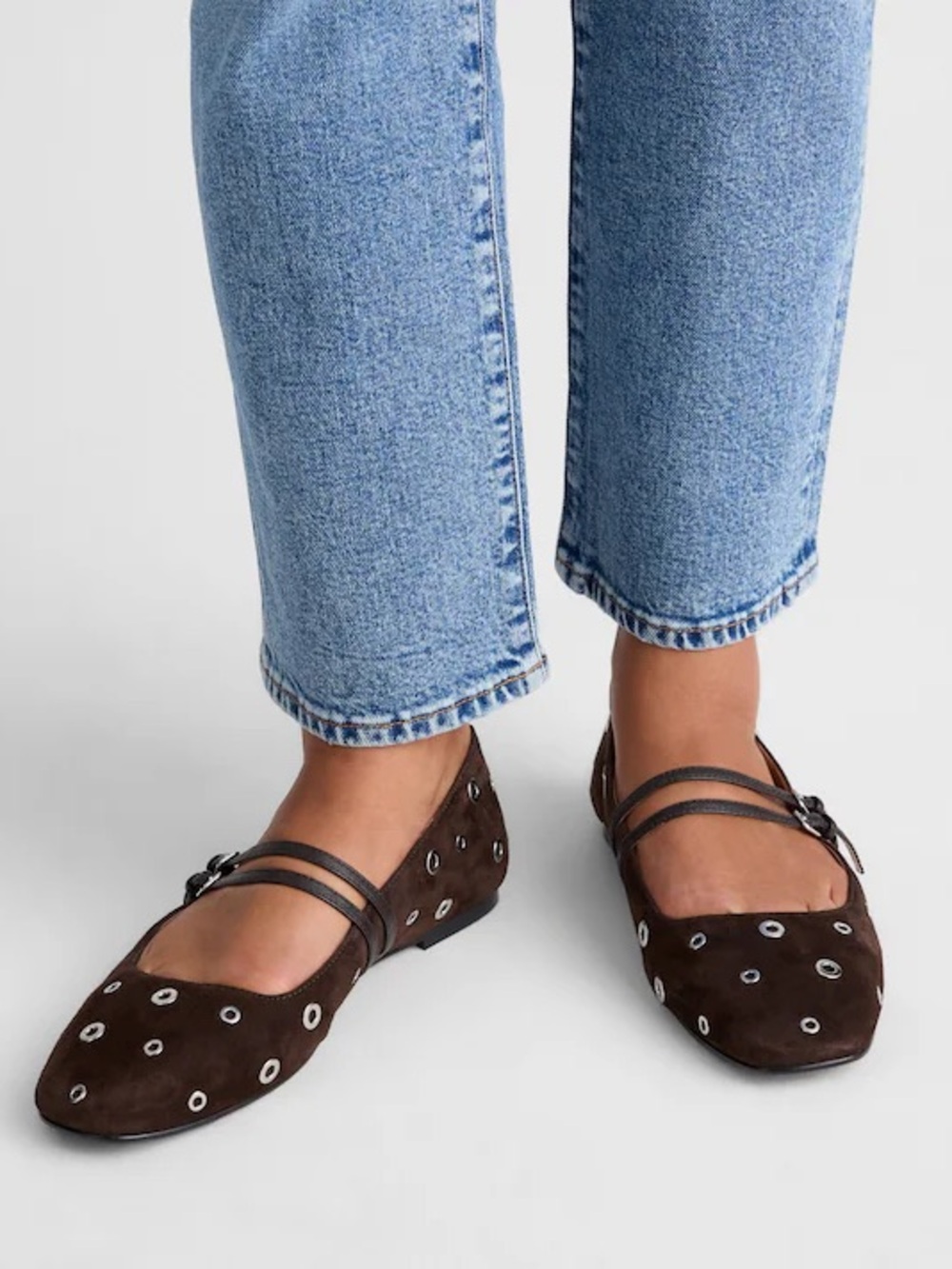 NWT Madewell’ The Greta’ Double-Strap Ballet Flat - Picture 4 of 10